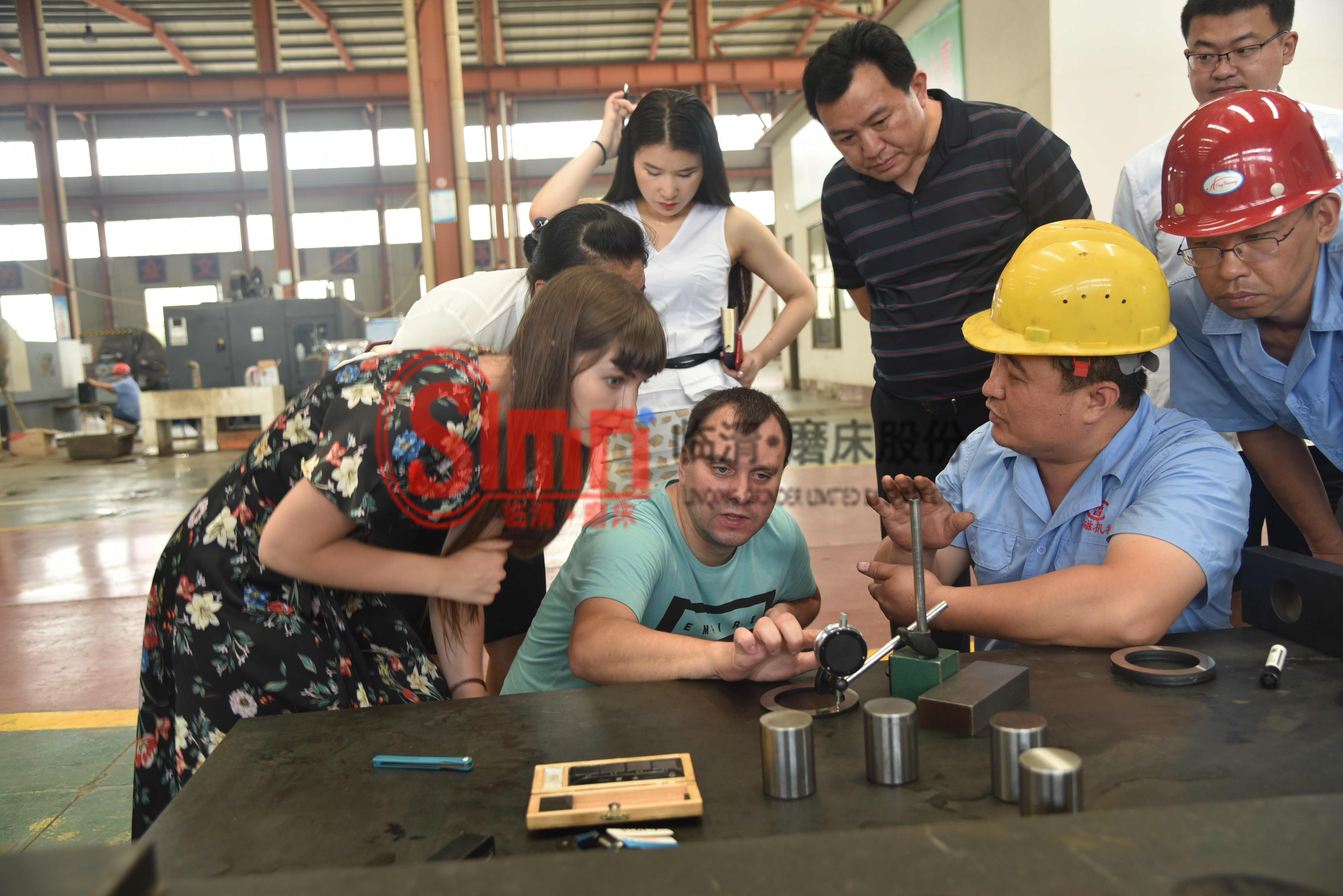 意大利客戶現(xiàn)場(chǎng)測(cè)精度表示很滿意
